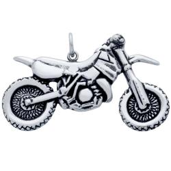 Pandantiv biker din argint 925 motocicleta mare PSX0610 [1]